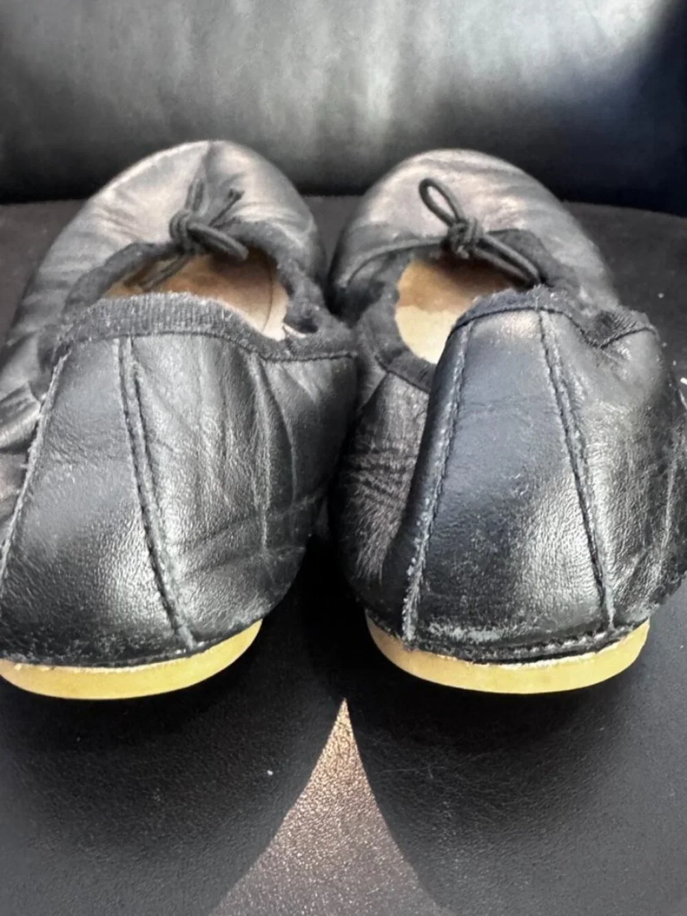 Old Soles Girls' Black Cruise Ballet Flats, Size: Girls US 1/EU 32